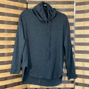 Black Prana cowl neck top like new